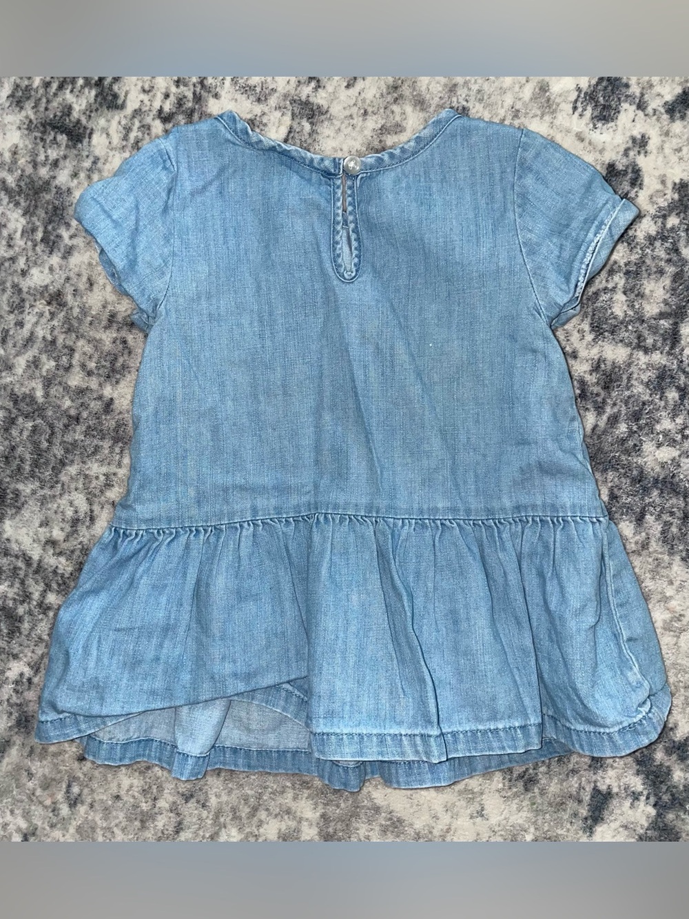 Cat & Jack denim top size 18 months - Picture 3 of 3